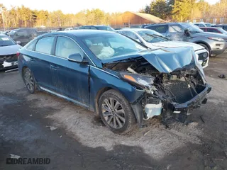 2017 Hyundai Sonata Sport with VIN 5NPE34AF2HH469838, listed as a IAAI auction lot 41448953 with NaN miles. Bid and sale history available at carsss.com. Image 1.