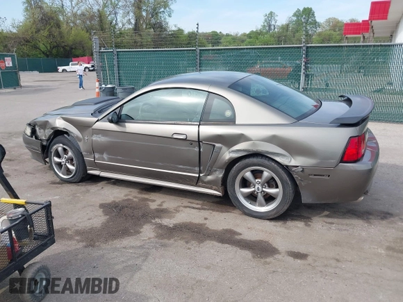 2002 Ford Mustang Standard with VIN 1FAFP40412F101781, listed as a IAAI auction lot 42108137 with 120,785 mi miles and . Bid and sale history available at DreamBid. Image 14.
