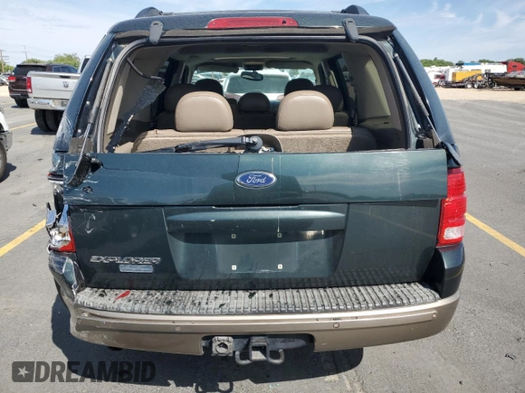 2004 Ford Explorer Eddie Bauer z VIN 1FMDU74EX4ZB29297, wystawiony jako Copart lot #62408465 z przebiegiem 198 818 mil mil oraz Szkoda całkowita • Salvage title. Historia ofert i sprzedaży dostępna na DreamBid. Obrazek 6.