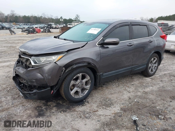 2019 Honda CR-V EX with VIN 7FARW1H57KE037678, listed as a IAAI auction lot 41790923 with 61,754 mi miles and . Bid and sale history available at DreamBid. Image 2.