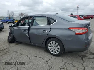 2015 Nissan Sentra SV with VIN 3N1AB7AP2FL685796, listed as a Copart auction lot 49507465 with Not Provided miles and Salvage Title. Bid and sale history available at DreamBid. Image 2.