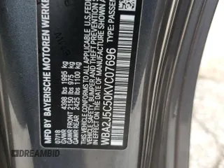 2019 BMW 2 Series M240i with VIN WBA2J5C50KVC07696, listed as a Copart auction lot 73926844 with 30,942 mi miles and Salvage Title. Bid and sale history available at DreamBid. Image 13.