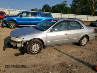 2002 Honda Accord LX with VIN 3HGCG56452G706641, listed as a Copart auction lot 59387325 with 198,458 mi miles and Salvage title. Bid and sale history available at DreamBid. Image 1.