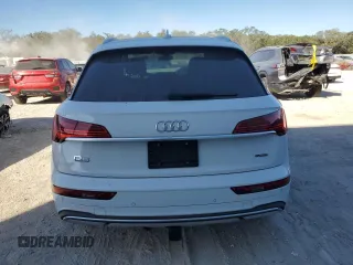 2021 Audi Q5 Prestige with VIN WA1CAAFY7M2102509, listed as a Copart auction lot 83896354 with 49,383 mi miles and Non Repairable. Bid and sale history available at carsss.com. Image 6.