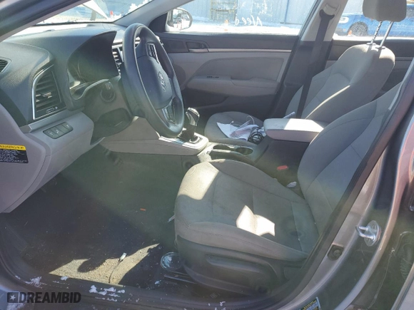 2018 Hyundai Elantra SEL with VIN 5NPD84LF5JH324230, listed as a Copart auction lot 45556885 with 124,902 mi miles and Salvage Title. Bid and sale history available at carsss.com. Image 7.