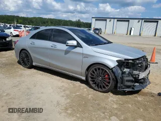 2015 Mercedes-Benz CLA 45 AMG with VIN WDDSJ5CB2FN176288, listed as a Copart auction lot 71670714 with 90,075 mi miles and Salvage Title. Bid and sale history available at DreamBid. Image 4.