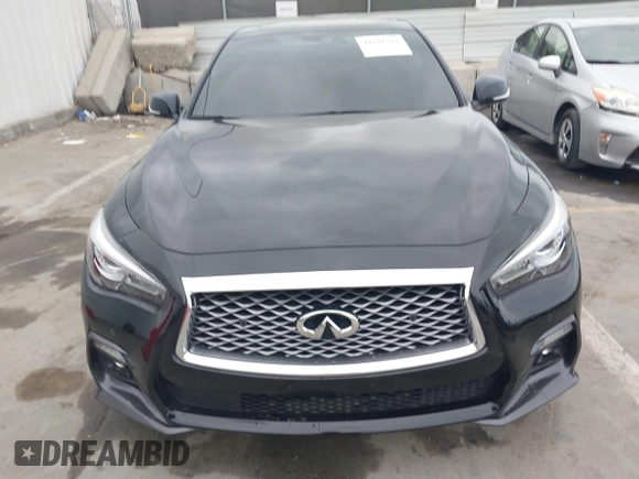 2022 Infiniti Q50 3.0t SENSORY with VIN JN1EV7CP9NM310580, listed as a IAAI auction lot 41891329 with 31,325 mi miles. Bid and sale history available at carsss.com. Image 12.