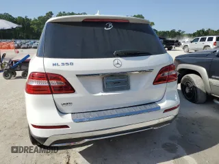 2014 Mercedes-Benz M 350 with VIN 4JGDA5JB0EA283475, listed as a Copart auction lot 57140295 with 105,777 mi miles and Salvage title. Bid and sale history available at DreamBid. Image 6.
