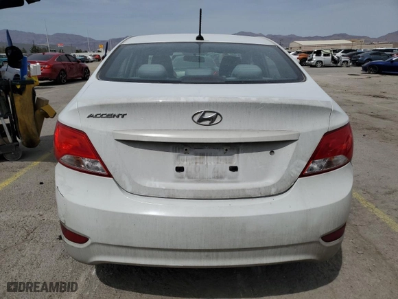 2017 Hyundai Accent SE with VIN KMHCT4AE1HU377863, listed as a Copart auction lot 52044595 with 83,150 mi miles and Salvage Title. Bid and sale history available at carsss.com. Image 6.