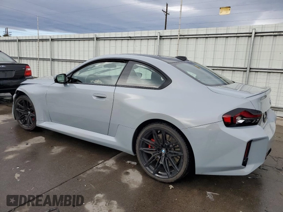 2024 BMW M2 with VIN 3MF13DM08R8D93985, listed as a Copart auction lot 85518864 with 16,109 mi miles and Salvage Title. Bid and sale history available at carsss.com. Image 2.