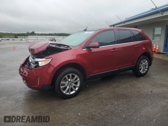 2013 Ford Edge Limited with VIN 2FMDK3KC7DBA35235, listed as a Copart auction lot 51468245 with 127,928 mi miles and Salvage Title. Bid and sale history available at carsss.com. Image 1.
