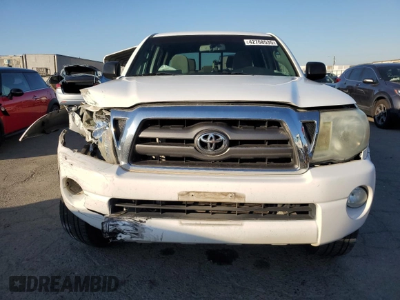 2010 Toyota Tacoma PreRunner with VIN 5TEJU4GN6AZ682109, listed as a Copart auction lot 42768535 with 132,292 mi miles and Salvage Title. Bid and sale history available at DreamBid. Image 5.