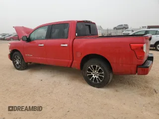 2021 Nissan Titan SV with VIN 1N6AA1EE3MN529038, listed as a Copart auction lot 45019855 with 66,400 mi miles and Salvage title. Bid and sale history available at DreamBid. Image 2.