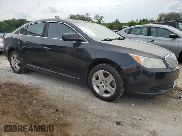 2011 Buick LaCrosse CX with VIN 1G4GA5ED9BF245833, listed as a Copart auction lot 52344745 with 81,500 mi miles and Clean title. Bid and sale history available at DreamBid. Image 4.