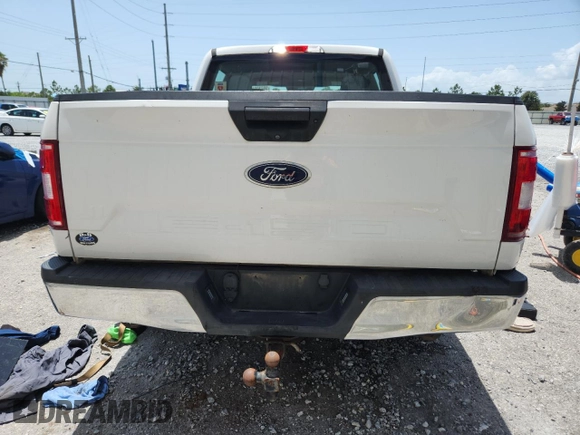 2018 Ford F-150 XL with VIN 1FTEW1E55JFC60004, listed as a Copart auction lot 59730015 with 165,784 mi miles and Non repairable. Bid and sale history available at DreamBid. Image 6.