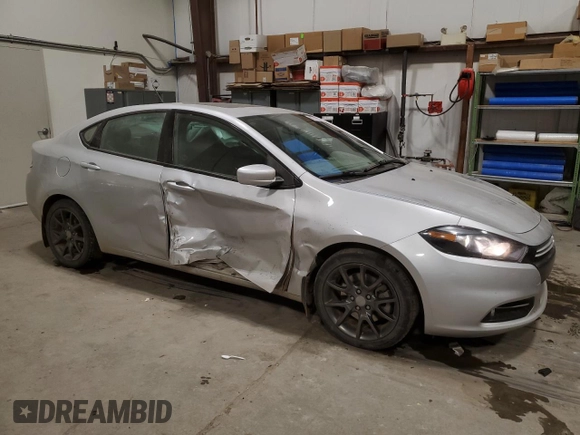 2013 Dodge Dart SXT with VIN 1C3CDFBAXDD183646, listed as a Copart auction lot 80778123 with 141,822 mi miles and Salvage title. Bid and sale history available at DreamBid. Image 4.