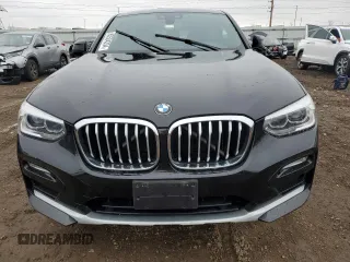 2019 BMW X4 xDrive30i with VIN 5UXUJ3C52KLG57408, listed as a Copart auction lot 85504334 with 0 mi miles and Salvage Title. Bid and sale history available at carsss.com. Image 5.