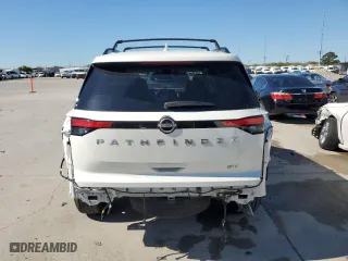 2024 Nissan Pathfinder SV with VIN 5N1DR3BB5RC308215, listed as a Copart auction lot 48916375 with 4,404 mi miles and Salvage Title. Bid and sale history available at carsss.com. Image 6.