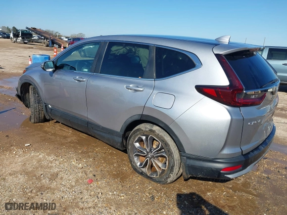2020 Honda CR-V EX-L with VIN 7FARW1H84LE030599, listed as a IAAI auction lot 41758597 with 79,458 mi miles. Bid and sale history available at carsss.com. Image 3.