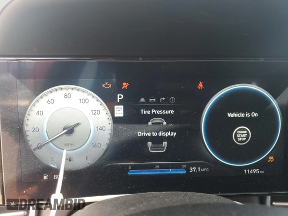 2024 Hyundai Elantra SEL with VIN KMHLM4DG1RU829032, listed as a Copart auction lot 50372215 with 11,495 mi miles and Clean title. Bid and sale history available at DreamBid. Image 9.