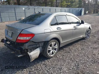 2009 Mercedes-Benz C-Class 3.0L Sport with VIN WDDGF81X49R063771, listed as a IAAI auction lot 41663364 with 166,377 mi miles. Bid and sale history available at carsss.com. Image 4.