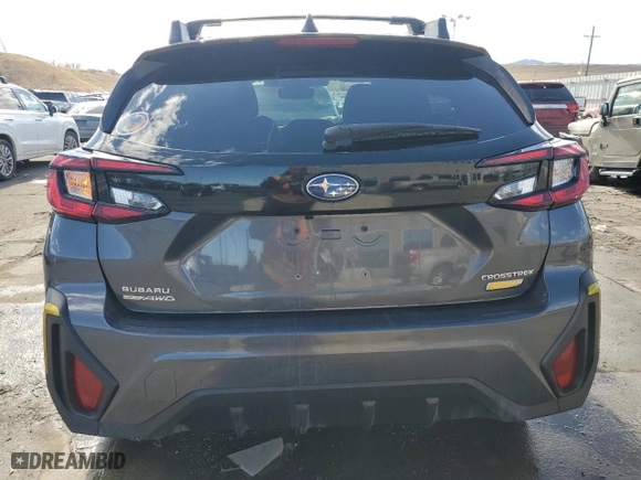 2024 Subaru Crosstrek Sport with VIN 4S4GUHF66R3742603, listed as a Copart auction lot 43017095 with 11,302 mi miles and Salvage Title. Bid and sale history available at carsss.com. Image 6.