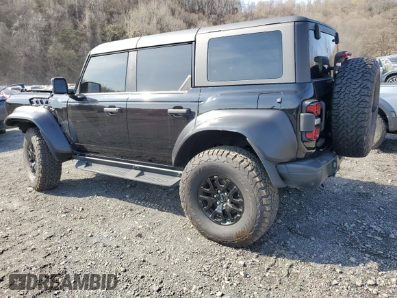 2023 Ford Bronco Raptor with VIN 1FMEE5JR4PLB71484, listed as a Copart auction lot 53314175 with 30,626 mi miles and Salvage title. Bid and sale history available at DreamBid. Image 2.