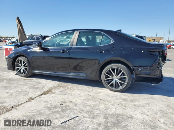 2021 Toyota Camry SE Nightshade with VIN 4T1G11AK6MU583802, listed as a Copart auction lot 79414024 with 6,827 mi miles and Salvage Title. Bid and sale history available at DreamBid. Image 2.