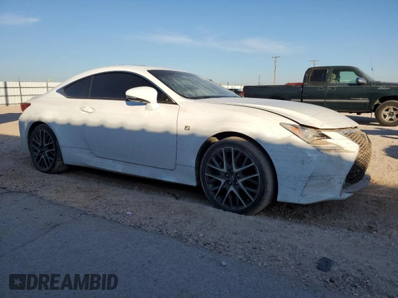 2016 Lexus RC 300 F Sport z VIN JTHSM5BC0G5002196, wystawiony jako Copart lot #77487494 z przebiegiem 48 248 mil mil oraz Szkoda całkowita • Salvage title. Historia ofert i sprzedaży dostępna na DreamBid. Obrazek 4.