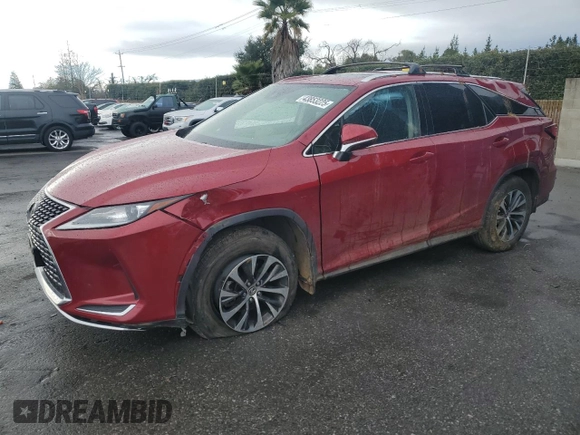 2020 Lexus RX 350L z VIN JTJHZKFA2L2024522, wystawiony jako Copart lot #43853225 z przebiegiem 73 403 mil mil oraz Szkoda całkowita • Salvage title. Historia ofert i sprzedaży dostępna na DreamBid. Obrazek 1.