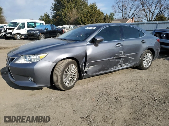 2015 Lexus ES with VIN JTHBK1GG4F2168490, listed as a Copart auction lot 49875405 with 102,810 mi miles and Salvage Title. Bid and sale history available at carsss.com. Image 1.