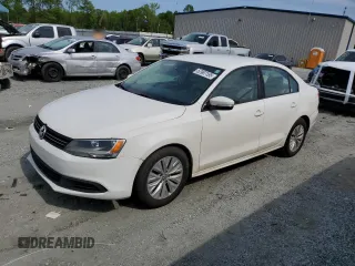 2011 Volkswagen Jetta SE with VIN 3VWDZ7AJ6BM381325, listed as a Copart auction lot 52987185 with 151,208 mi miles and Salvage title. Bid and sale history available at DreamBid. Image 1.