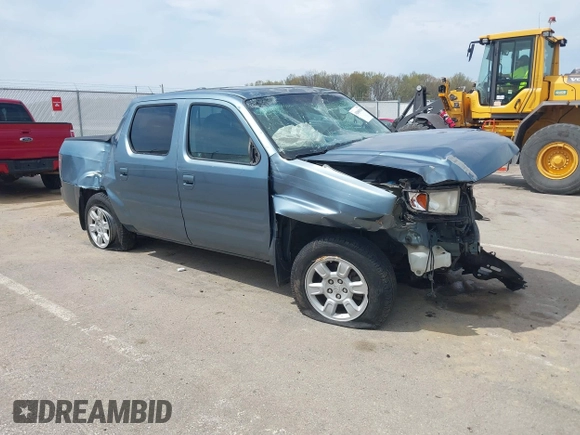 2006 Honda Ridgeline RTL with VIN 2HJYK16536H514530, listed as a IAAI auction lot 42060110 with Not Provided miles and . Bid and sale history available at DreamBid. Image 1.