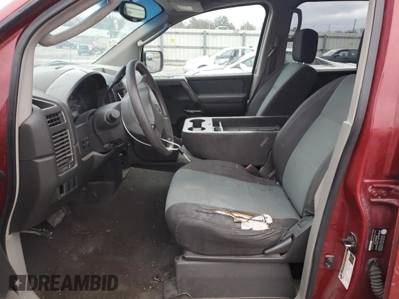 2004 Nissan Titan LE with VIN 1N6AA07AX4N545905, listed as a Copart auction lot 87151224 with 271,081 mi miles and Salvage Title. Bid and sale history available at DreamBid. Image 7.