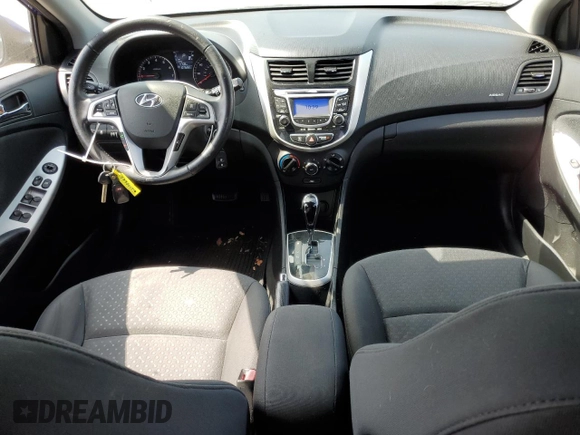 2012 Hyundai Accent SE with VIN KMHCU5AE9CU035072, listed as a Copart auction lot 54616835 with 107,682 mi miles and Clean Title. Bid and sale history available at carsss.com. Image 8.
