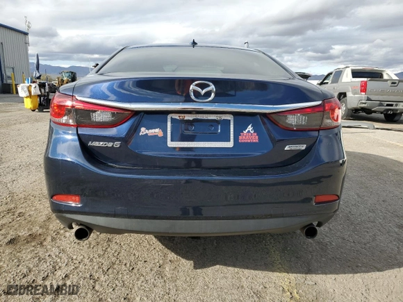 2016 Mazda Mazda6 i Touring with VIN JM1GJ1V52G1461081, listed as a Copart auction lot 49100405 with 111,060 mi miles and Salvage Title. Bid and sale history available at carsss.com. Image 6.
