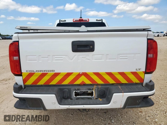 2022 Chevrolet Colorado 2WD LT with VIN 1GCHSCEA0N1153219, listed as a Copart auction lot 57290275 with 51,200 mi miles and Clean title. Bid and sale history available at DreamBid. Image 6.