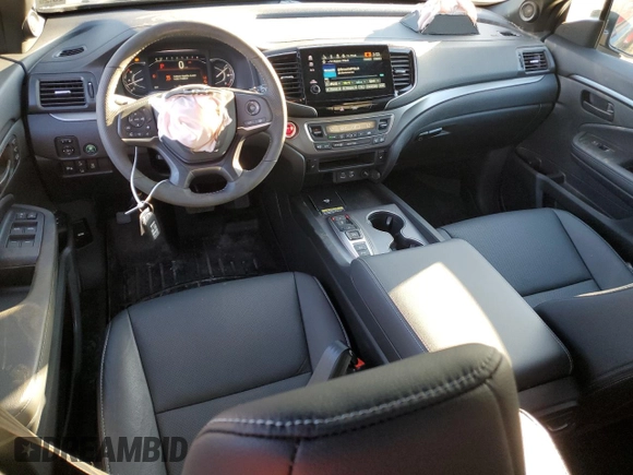 2025 Honda Passport EX-L z VIN 5FNYF8H55SB003951, wystawiony jako Copart lot #43849725 z przebiegiem 3013 mil mil oraz Szkody całkowita. Historia ofert i sprzedaży dostępna na DreamBid. Obrazek 8.