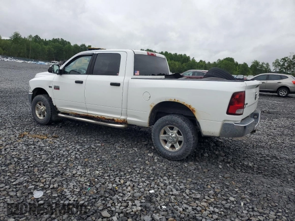 2012 Ram 2500 SLT z VIN 3C6TD5DT9CG288319, wystawiony jako Copart lot #61128665 z przebiegiem 183 915 mil mil oraz Czysty tytuł • Clean title. Historia ofert i sprzedaży dostępna na DreamBid. Obrazek 2.