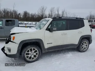 2021 Jeep Renegade Limited with VIN ZACNJDD16MPM24745, listed as a Copart auction lot 43131195 with 61,263 mi miles and Salvage title. Bid and sale history available at DreamBid. Image 1.