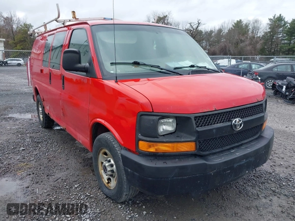 2012 GMC Savana Cargo with VIN 1GTW7FCA8C1126974, listed as a IAAI auction lot 42010602 with 251,367 mi miles. Bid and sale history available at carsss.com. Image 6.