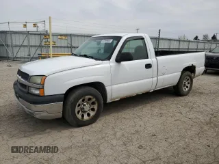 2005 Chevrolet Silverado 1500 Work Truck with VIN 1GCEC14XX5Z332010, listed as a Copart auction lot 52989865 with 221,958 mi miles and Clean Title. Bid and sale history available at carsss.com. Image 1.