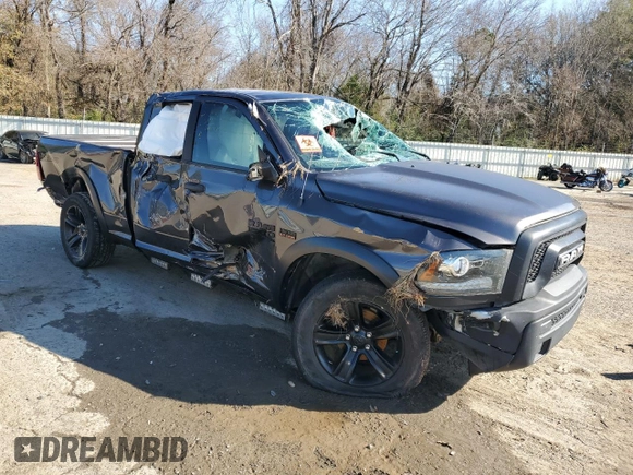 2021 Ram 1500 Classic Warlock with VIN 1C6RR7GT0MS514972, listed as a Copart auction lot 87411624 with 0 mi miles and Salvage Title. Bid and sale history available at carsss.com. Image 4.