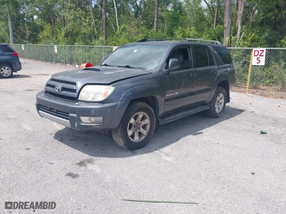 2005 Toyota 4Runner SR5 with VIN JTEBU14R258046817, listed as a IAAI auction lot 41909218 with 96,550 mi miles. Bid and sale history available at carsss.com. Image 17.