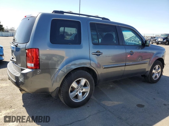 2011 Honda Pilot EX-L with VIN 5FNYF4H61BB085999, listed as a Copart auction lot 49703355 with 181,758 mi miles and Salvage Title. Bid and sale history available at DreamBid. Image 3.