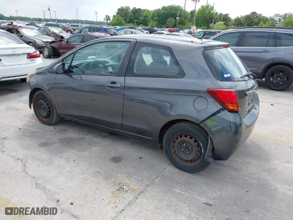 2015 Toyota Yaris L with VIN VNKJTUD32FA017299, listed as a IAAI auction lot 41862473 with 106,108 mi miles. Bid and sale history available at carsss.com. Image 3.