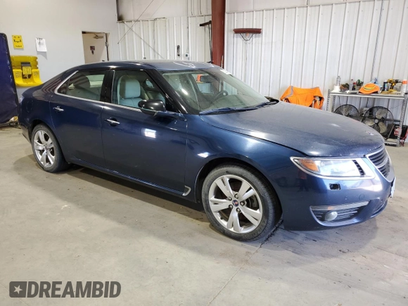 2011 Saab 9-5 Turbo4 with VIN YS3GN4AR1B4004762, listed as a Copart auction lot 53384385 with 156,279 mi miles and Clean Title. Bid and sale history available at carsss.com. Image 4.