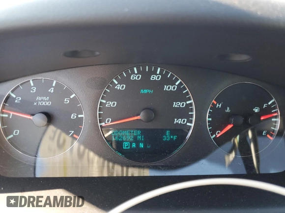 2014 Chevrolet Impala LTZ with VIN 2G1WC5E37E1186982, listed as a Copart auction lot 52500675 with 162,692 mi miles and Salvage Title. Bid and sale history available at DreamBid. Image 9.