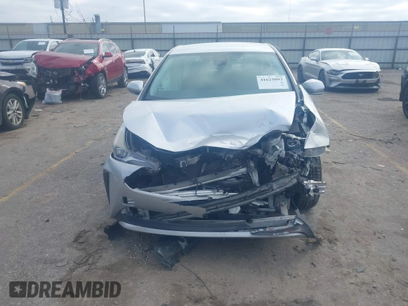2022 Toyota Prius L Eco with VIN JTDKAMFU7N3175987, listed as a IAAI auction lot 41625093 with Not provided miles and . Bid and sale history available at DreamBid. Image 11.