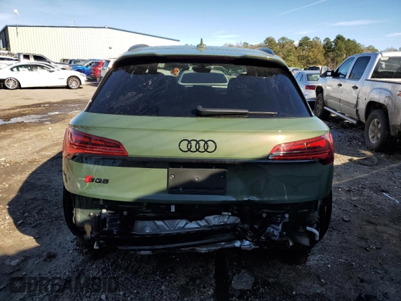2022 Audi SQ5 Premium Plus with VIN WA1B4AFY4N2024744, listed as a Copart auction lot 80231883 with 32,210 mi miles and . Bid and sale history available at DreamBid. Image 6.